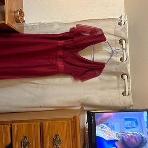 Long brides maid dress